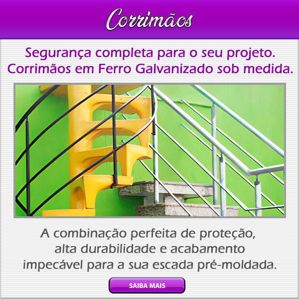 Corrimão de Aço Galvanizado Corrimão de Aço Galvanizado