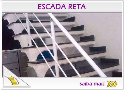 Escada Reta Escada Reta